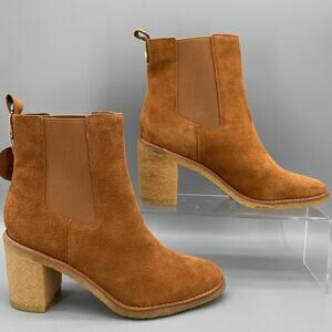 NEW Lauren Ralph Lauren Women’s Marianna Chelsea Boots Brown Size 9